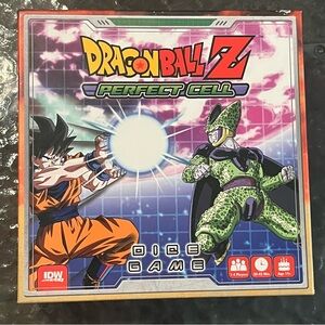 Dragon Ball Z Perfect Cell Dice Game IDW Complete DBZ Board Game